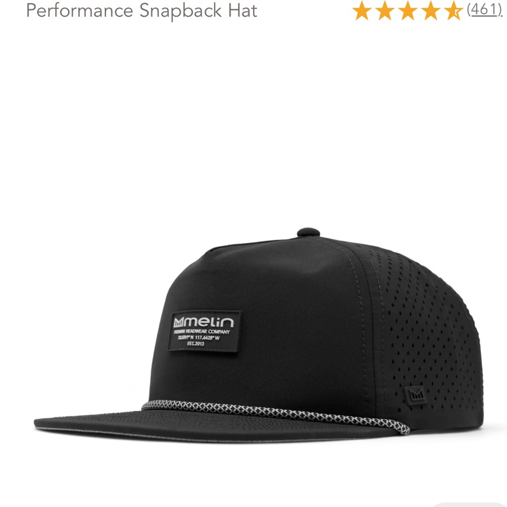 MELIN HAT black Coronado small